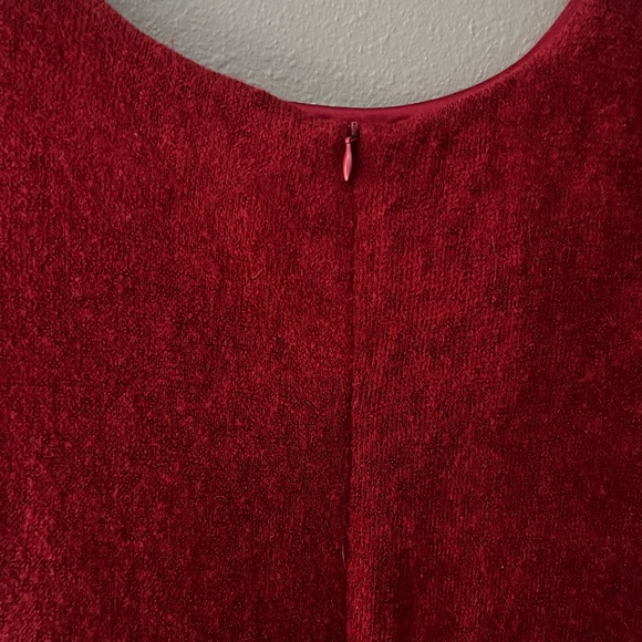 Joyfolie Red Tulle Roselyn Scarlett Dress Sz 8 with Gold Embroidery - Picture 8 of 9